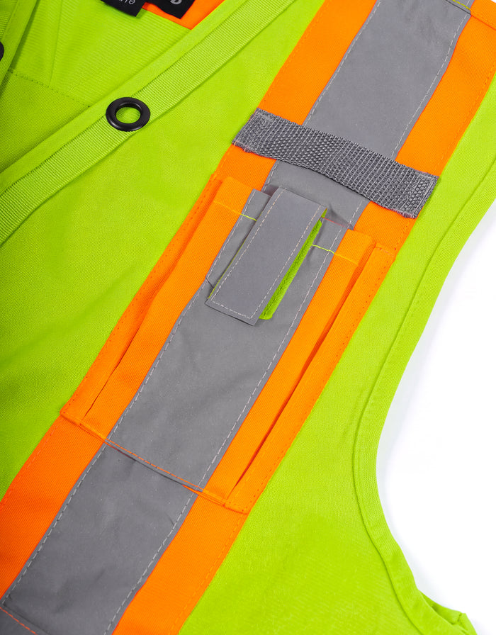 Forcefield Hi Vis Safety Surveyor's Vest