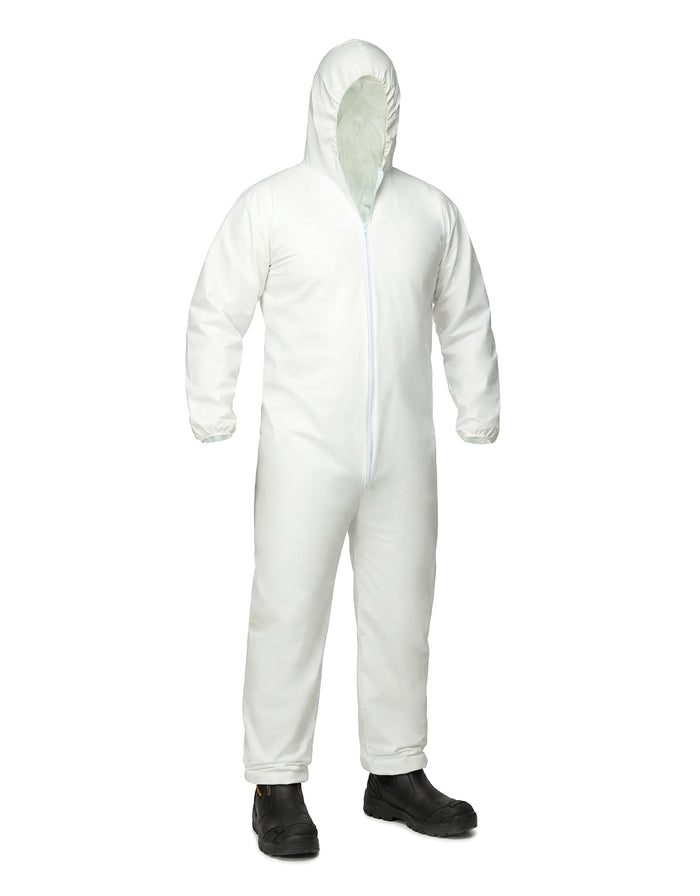 Forcefield Microporous Disposable Coverall with Hood
