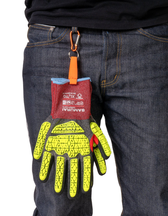 Forcefield Quick-Release Glove Holder Clip