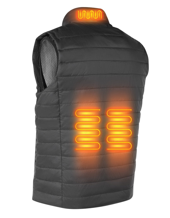 Forcefield Unisex Lightweight Heated Vest with New Graphene-Infused Inner Lining (Battery Included)
