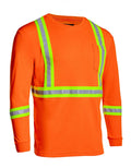 Forcefield Women's Inherent Flame-Resistant 6.4oz Long Sleeve Safety T-shirt