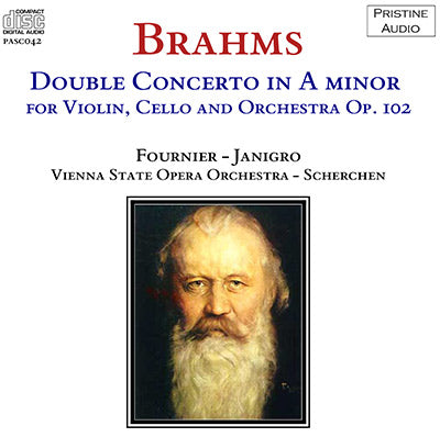 FOURNIER, JANIGRO, SCHERCHEN Brahms: Double Concerto (1951) - PASC042 - CD