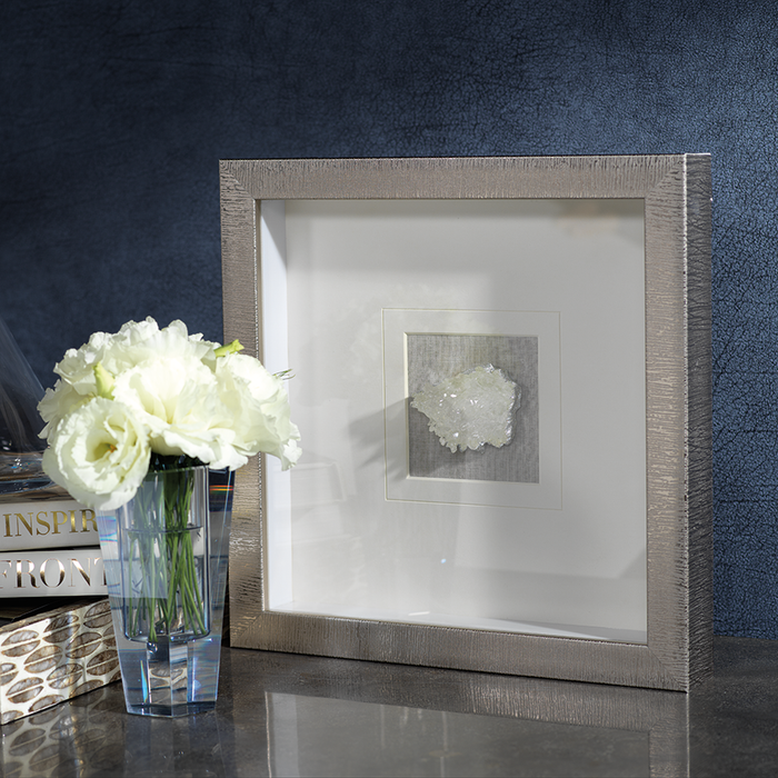 Framed Crystal - Silver - Decorative Accessories by Carlyle Avenue