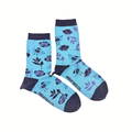 FRIDAY SOCK CO. Chaussettes - Oiseau Bleu et Fleur