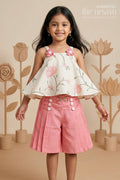 Girls Casual Outfit Set for Summer Outings and Comfortable Everyday Wear