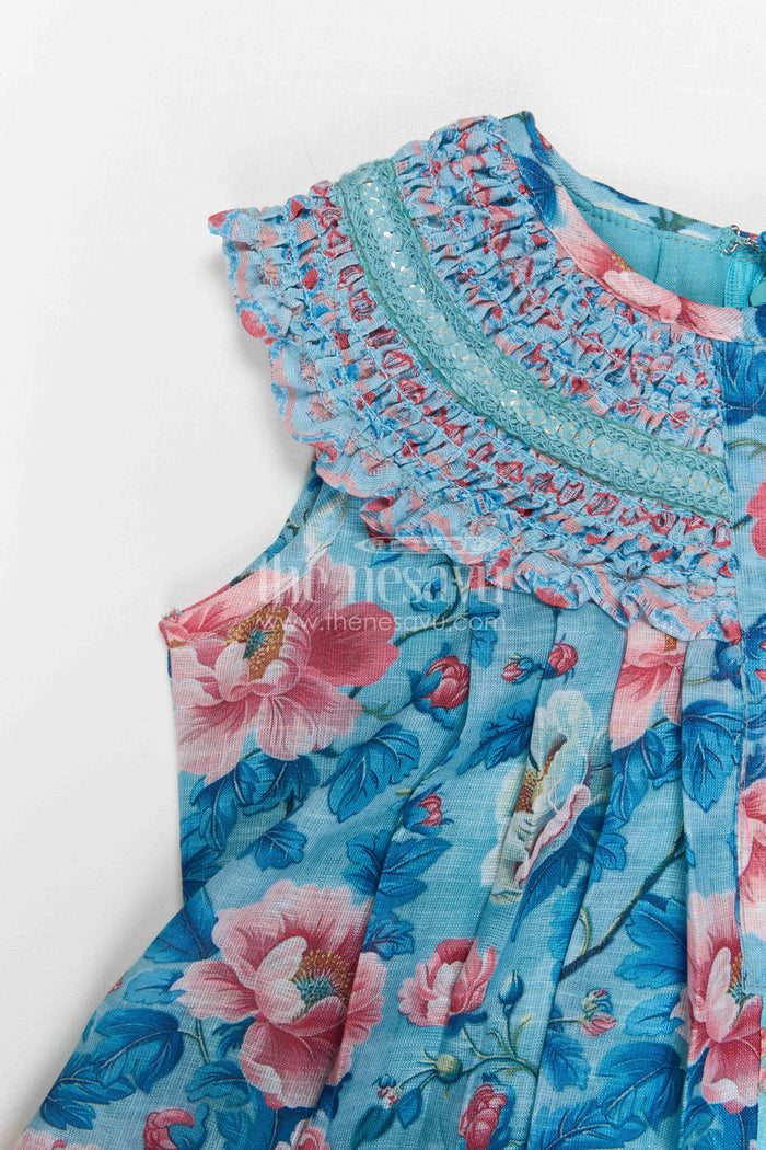 Girls Cotton Frock for Summer Outings and Casual Wear