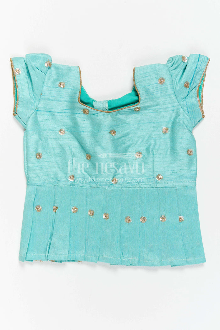 Girls Ethnic Pavadai Set for Cultural Events and Festive Gatherings