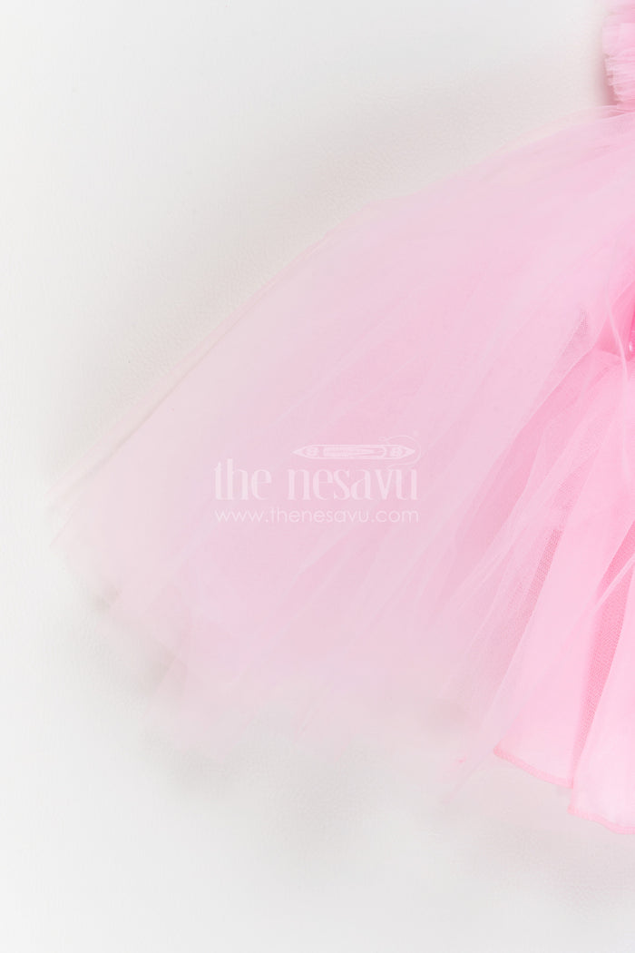 The Nesavu Girls Fancy Party Frock Girls Garden Princess Frock for Milestone Parties and Family Portraits Nesavu Nesavu Girls Garden Princess Net Frock For Milestone Parties Family Portraits Birthdays And Special Events