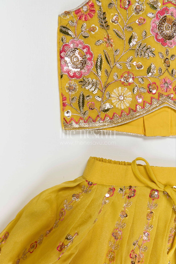 Girls Lehenga Choli for Festive Celebrations and Weddings