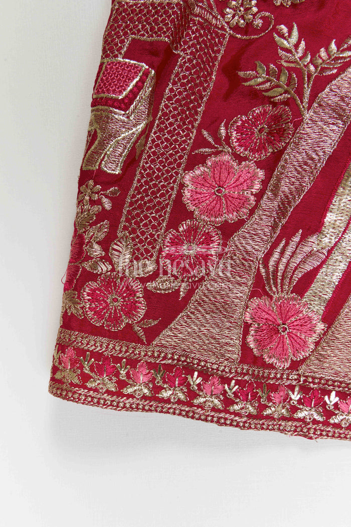 Girls Lehenga Choli for Weddings and Sangeeth Events