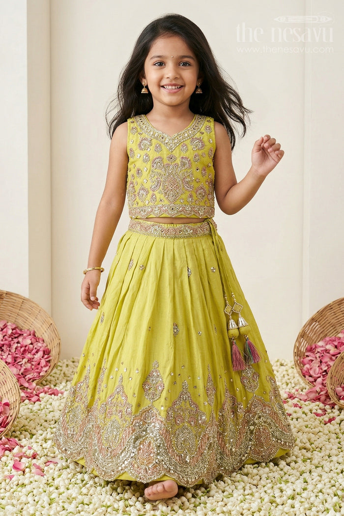 Girls Lehenga Set for Weddings and Festive Celebrations for Events