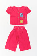 Girls Playful Co Ord Set for Birthdays Outings and Weekend Celebrations