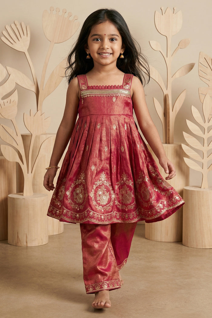 Girls Sharara Set for Festive Functions and Diwali Celebrations