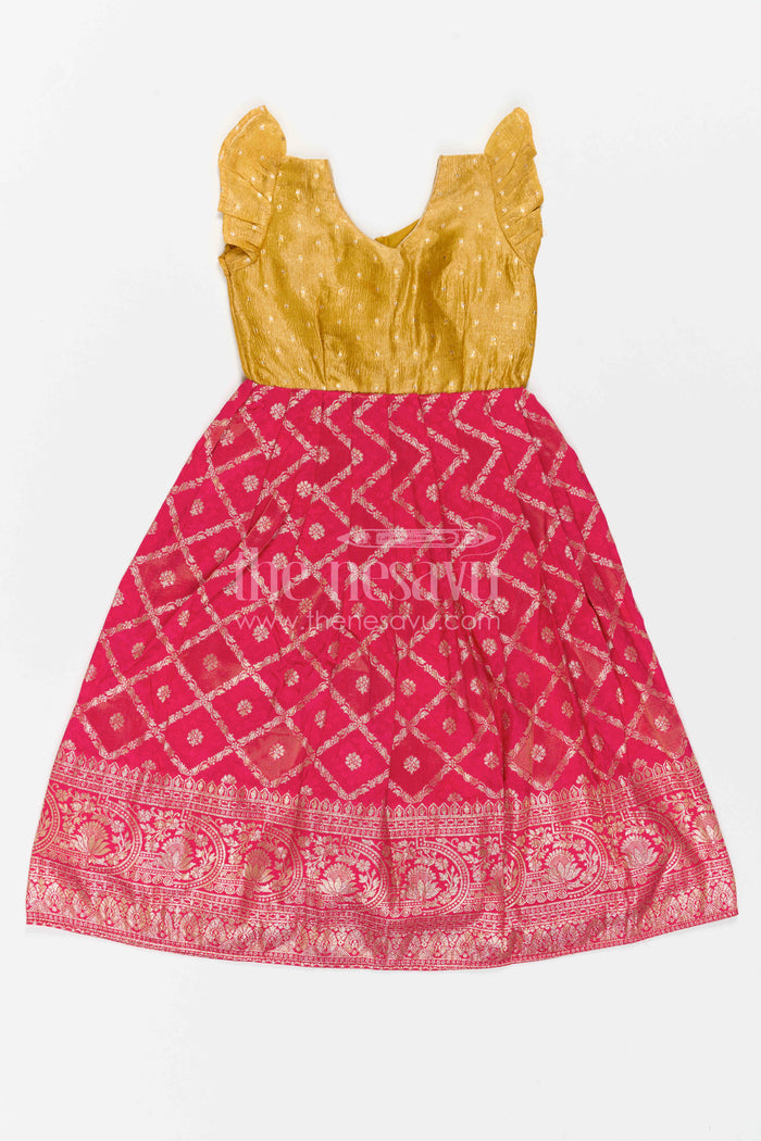 Girls Traditional Gown for Festive Parties and Cultural Days