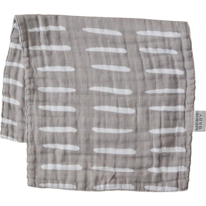 Grey Dash Burp Cloth
