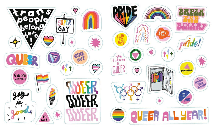 Hachette Book Group - The Big Book of Queer Stickers : Includes 1,000+ Stickers!: Trade Paperback