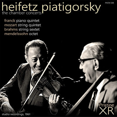 HEIFETZ, PIATIGORSKY The Chamber Concerts (1961) - PACM108 - CD