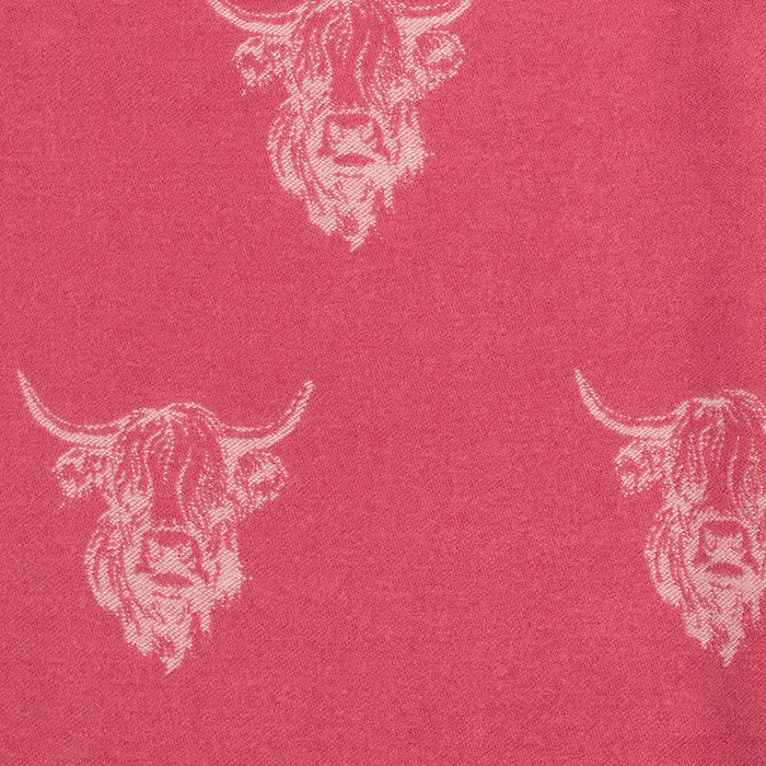 Heilan Coo Multi Super Soft Scarf Rose Pink Polyester