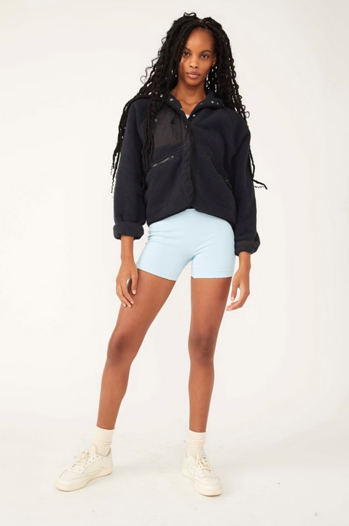 Hit The Slopes Jacket in Black