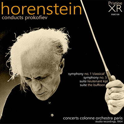 HORENSTEIN conducts Prokofiev (1954) - PASC538 - CD