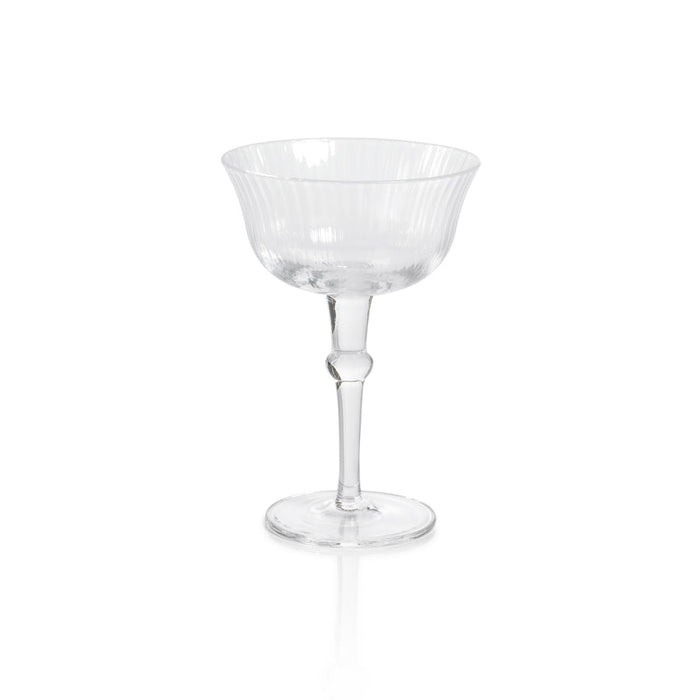 Julien Clear Optic Glassware Collection - Glassware by Carlyle Avenue