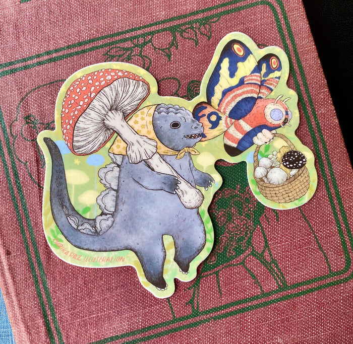 Kaiju Mushroom Sticker