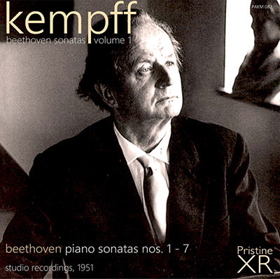 KEMPFF The Beethoven Piano Sonatas, Volume 1 (1951) - PAKM082 - CD