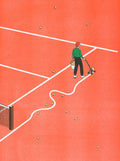 KIBLIND Affiche Simon Bailly - Roland-Garros