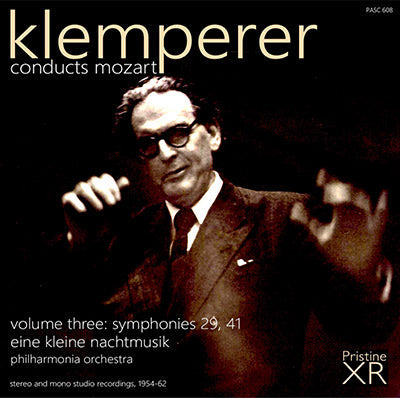 KLEMPERER conducts Mozart, Vol. 3 (1954-62) - PASC608 - CD