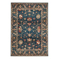 Landis-Keshan Cerulean Blue Machine Woven Rug Rectangle image