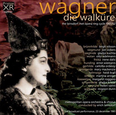 LEINSDORF Wagner Ring Cycle: 2. Die Walküre (1961, Met) - PACO153 - CD