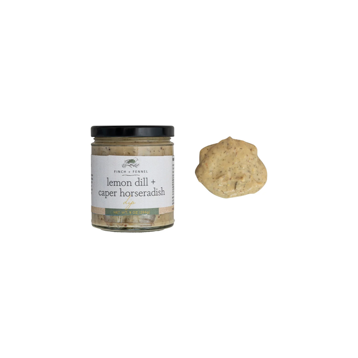 Lemon Dill + Caper Horseradish Dip