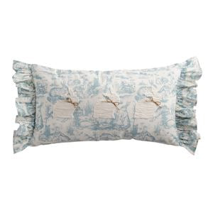 Lumbar | Belvedere Toile Bunny Pillows