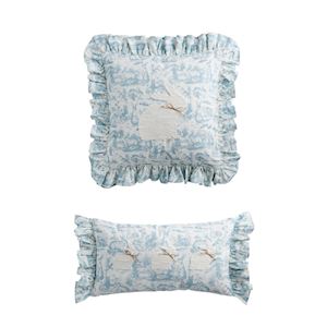 Lumbar | Belvedere Toile Bunny Pillows