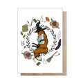 Magic Student Fox Greeting Card