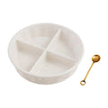 Magnolia Four-Section Tidbit Dish
