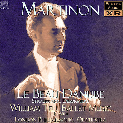 MARTINON Strauss: Le Beau Danube & Rossini: William Tell Ballet Music (1955) - PASC118 - CD