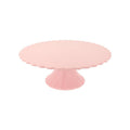 Medium Bamboo Fiber Cake Stand- Pink