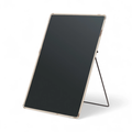 Metal Framed Magnetic Chalkboard with Easel