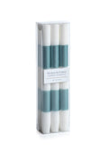 Modern & Festive Metallic Formal Taper Candles - Box of 6 - Candles by Carlyle Avenue