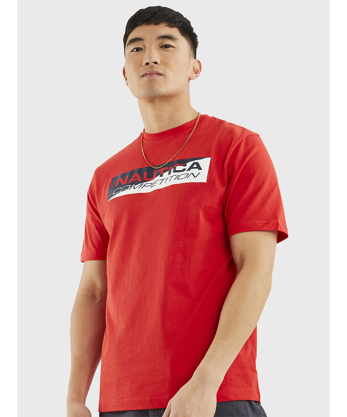 Nautica Competition Baffin Tee (True Red)