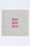 No Reservation | MAHJ Disposable Cocktail Napkins – Mahjong Party Goods - No Reservations - Living with Ivey