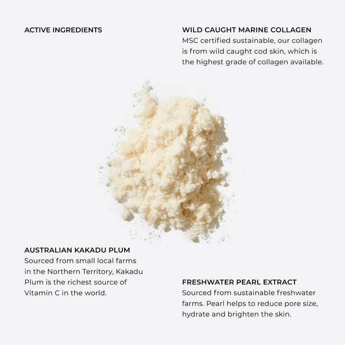 Pearl Marine Collagen Superpowder | Organic Coconut - PAR OLIVE - Living with Ivey