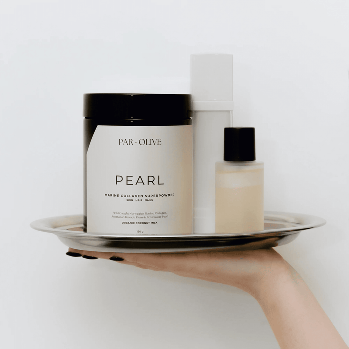 Pearl Marine Collagen Superpowder | Organic Coconut - PAR OLIVE - Living with Ivey