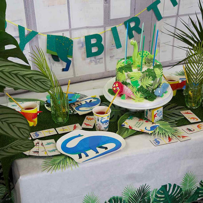 Party Dinosaur Shaped Plates