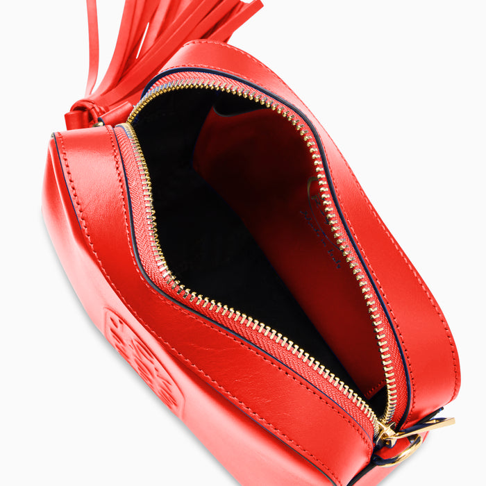 Perla Italian Leather Crossbody