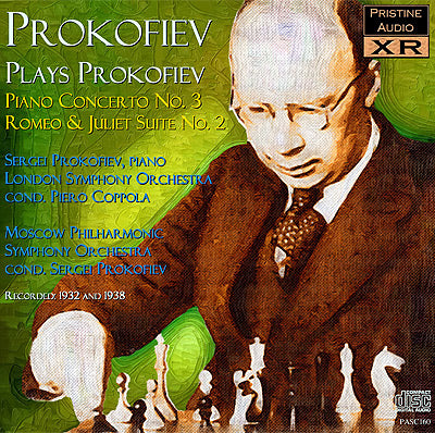 PROKOFIEV plays Prokofiev: Piano Concerto No, 3, Romeo & Juliet Suite (1932/38) - PASC160 - CD