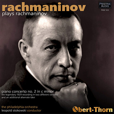 RACHMANINOV plays Rachmaninov (1929) - PASC521 - CD