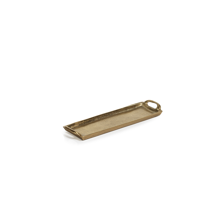 Rectangular Aluminum Tray - Dark Gold - Trays by Carlyle Avenue