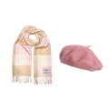 Rose Pink Beret Gift Set
